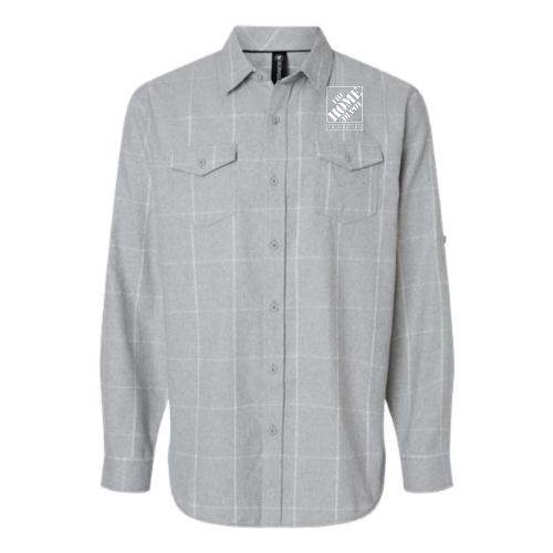 HDF Yarn Dyed Long Sleeve Flannel Shirt