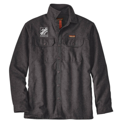Hdf Button HDF Mens Patagonia Farrier Work Button Up – Homedepot