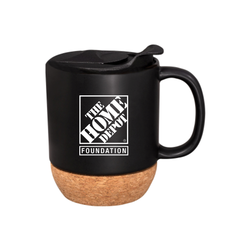 HDF 14oz Ceramic Mug with Cork Base